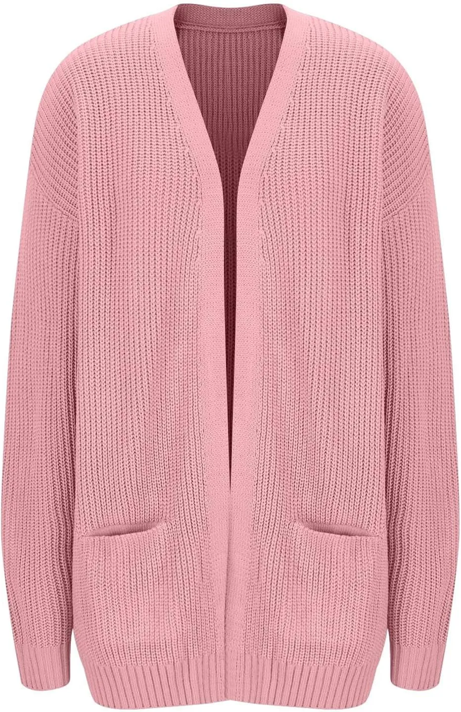Womens Oversized Sweater Cardigan Home Loungewear Open Front Long Sleeve Chunky Knit Cardigan Slouchy Sweater Jackets
