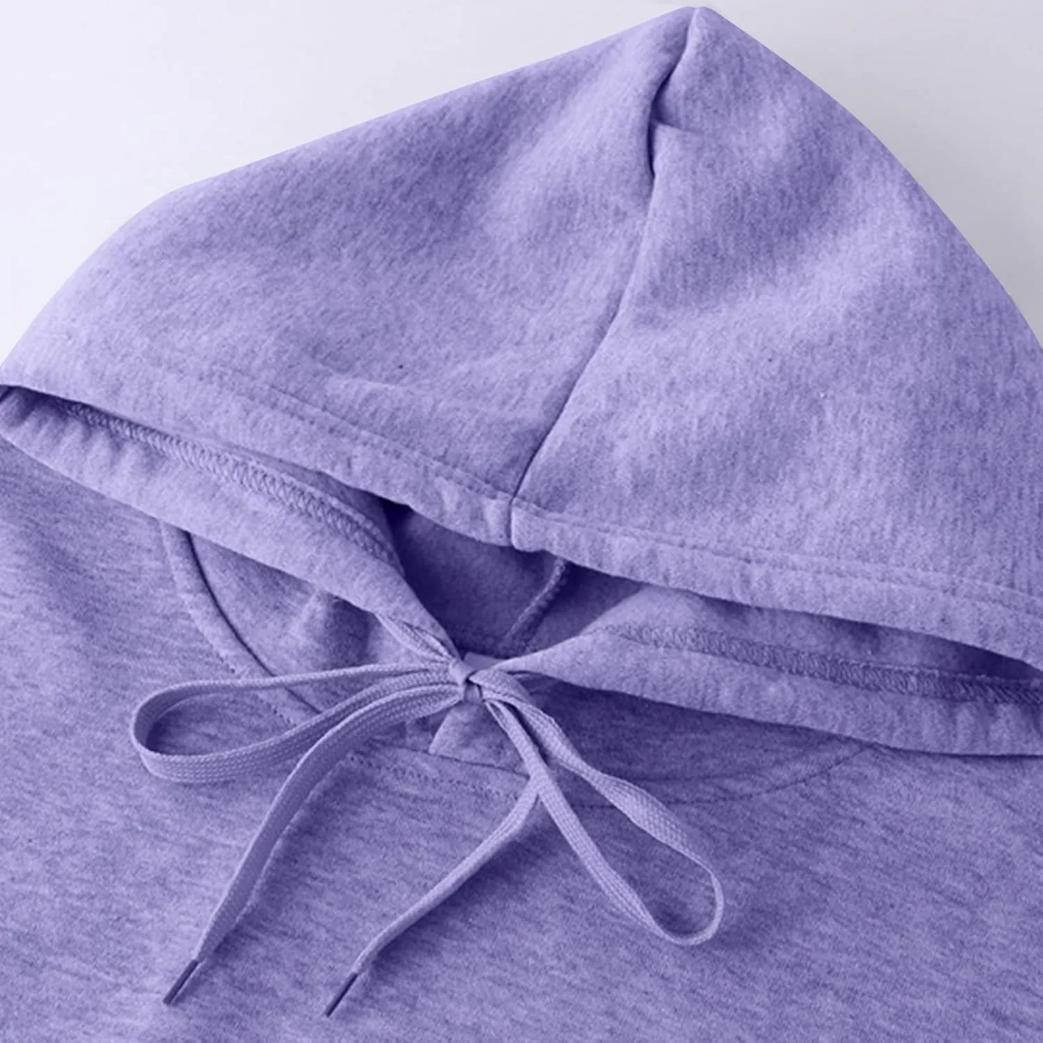 Womens Solid Color Oversized Hoodies Trendy Hooded Sweatshirts Pullover Cute Sweater Tops Teen Girls Clothes 2024