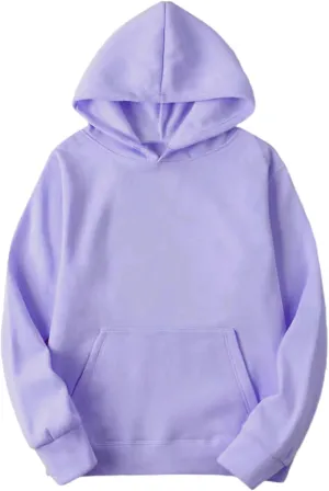 Womens Solid Color Oversized Hoodies Trendy Hooded Sweatshirts Pullover Cute Sweater Tops Teen Girls Clothes 2024