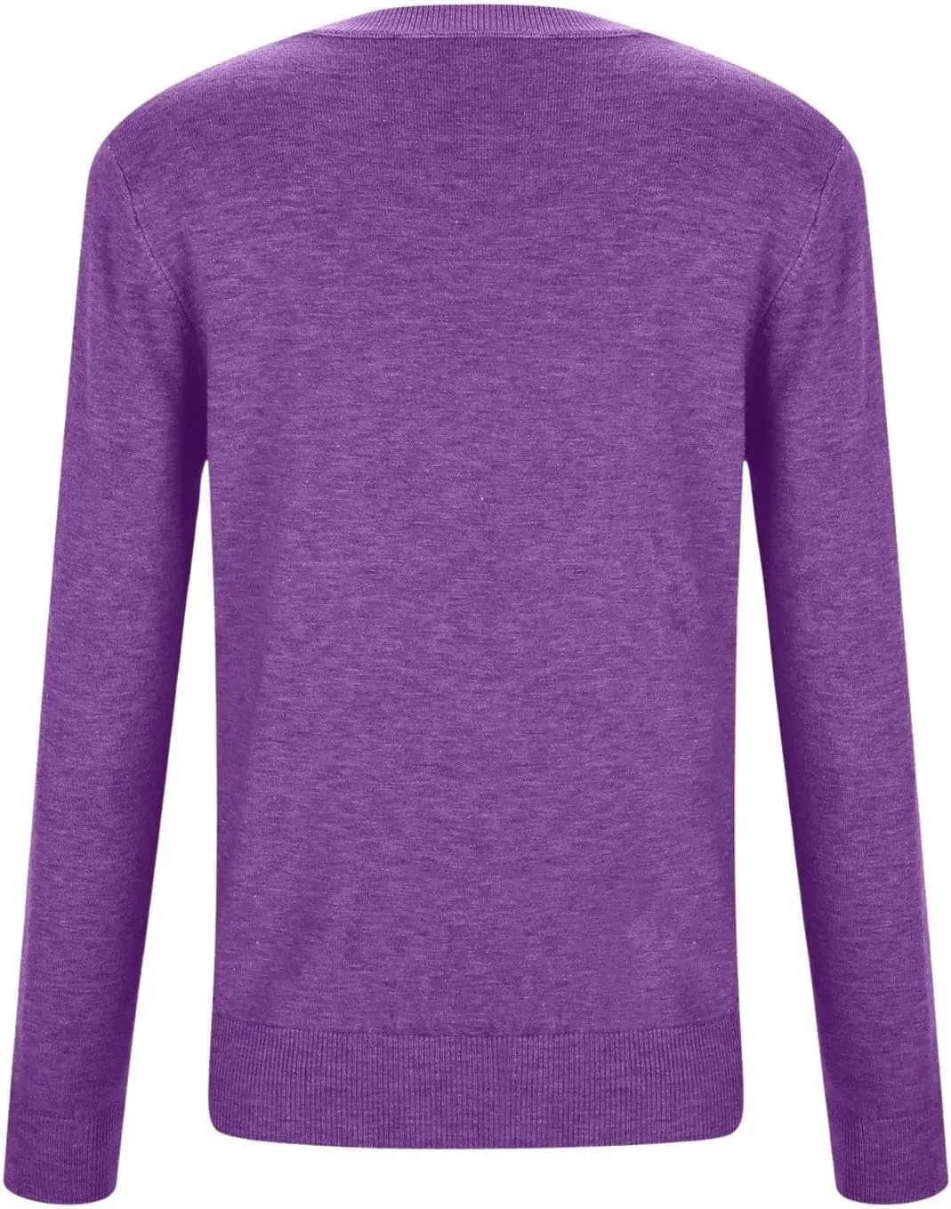 Womens Sweaters Cashmere Sweater Long Sleeve Soft Crew Neck Lightweight Knitted Pullover Comfy Knitted Jumpers