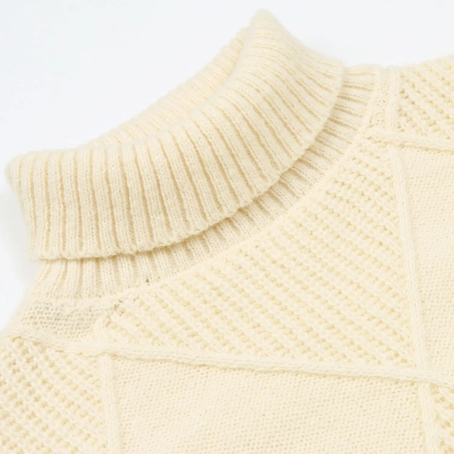 Womens Sweaters Women's Fall Sweaters Soft Sweaters for Women Oversized Turtleneck Long Sleeve Knitted Pullover