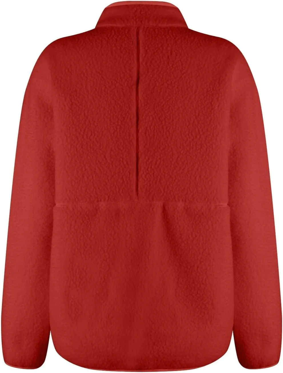 Womens Zip Up Hoodies Fuzzy Fleece Quarter Zip Pullover Women Soft Warm Cropped Sweatshirt Y2k Fall Winter Sweaters