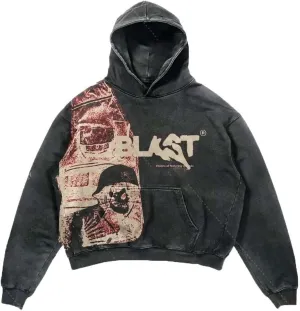 Y2K Fleece Hoodie Women Cropped Hoodie Graphic Short Hooded Sweatshirts with Pocket Streetwear Hoodies Essentials Hoodie