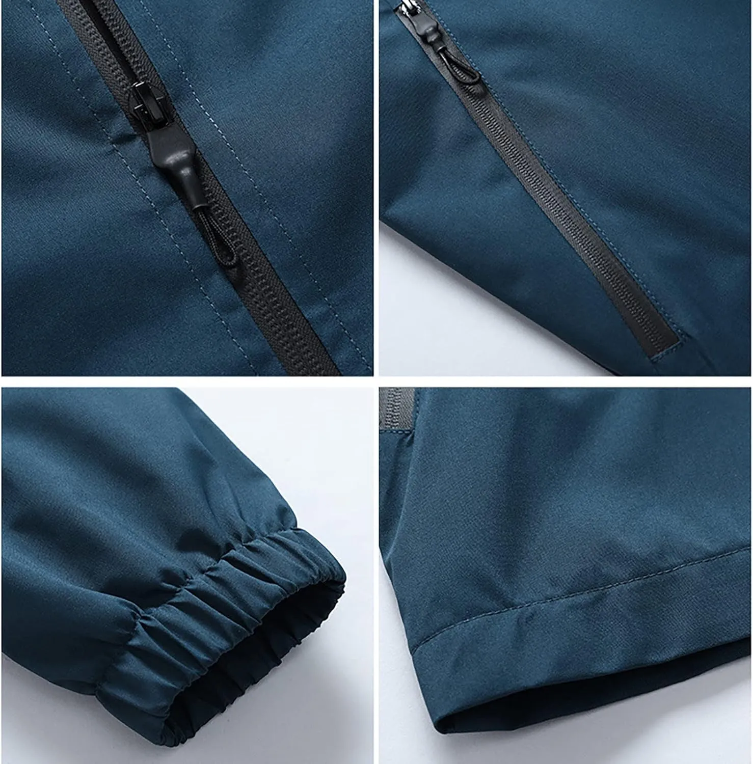 Ymosrh Mens Coats and Jackets Big Tall Hooded Sweatshirt Tops Blouse Mountaineering Jacket Winter Jackets for Men