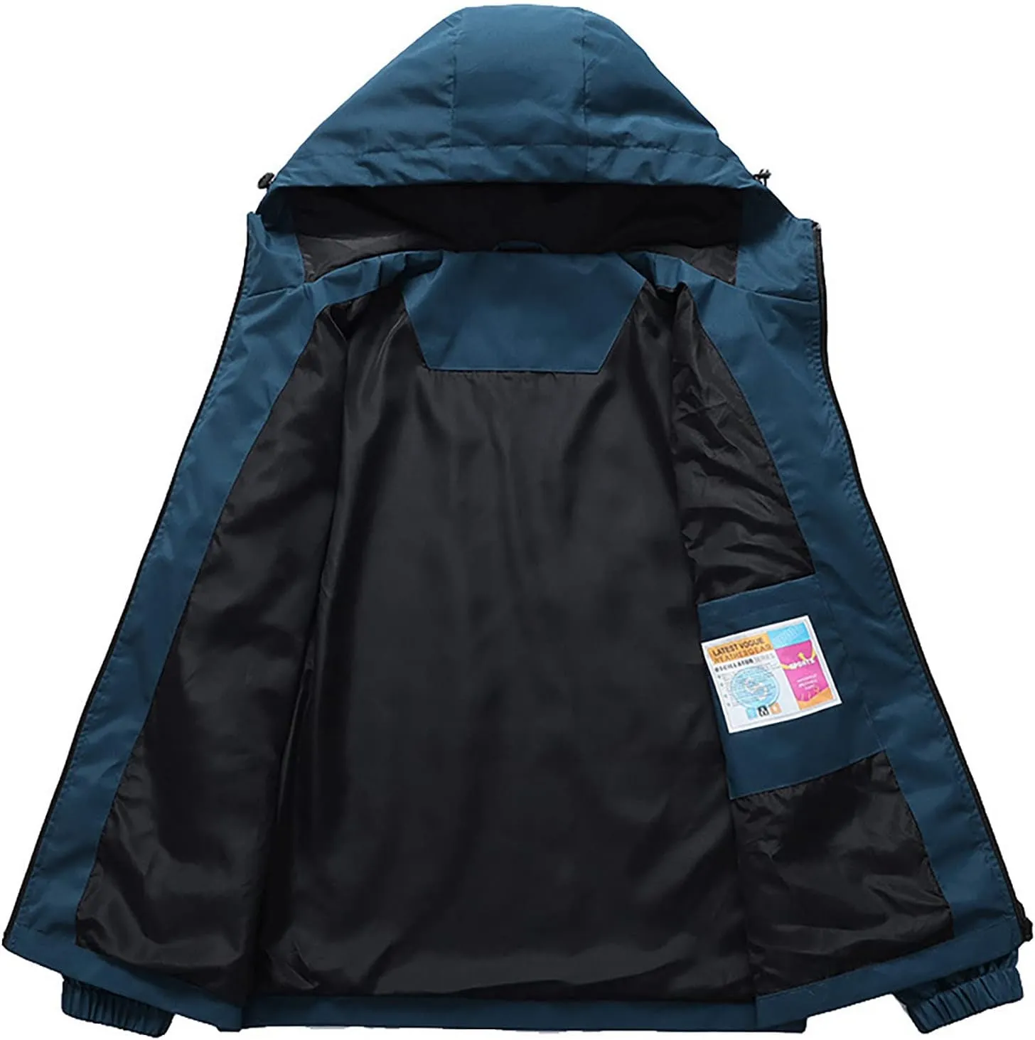 Ymosrh Mens Coats and Jackets Big Tall Hooded Sweatshirt Tops Blouse Mountaineering Jacket Winter Jackets for Men