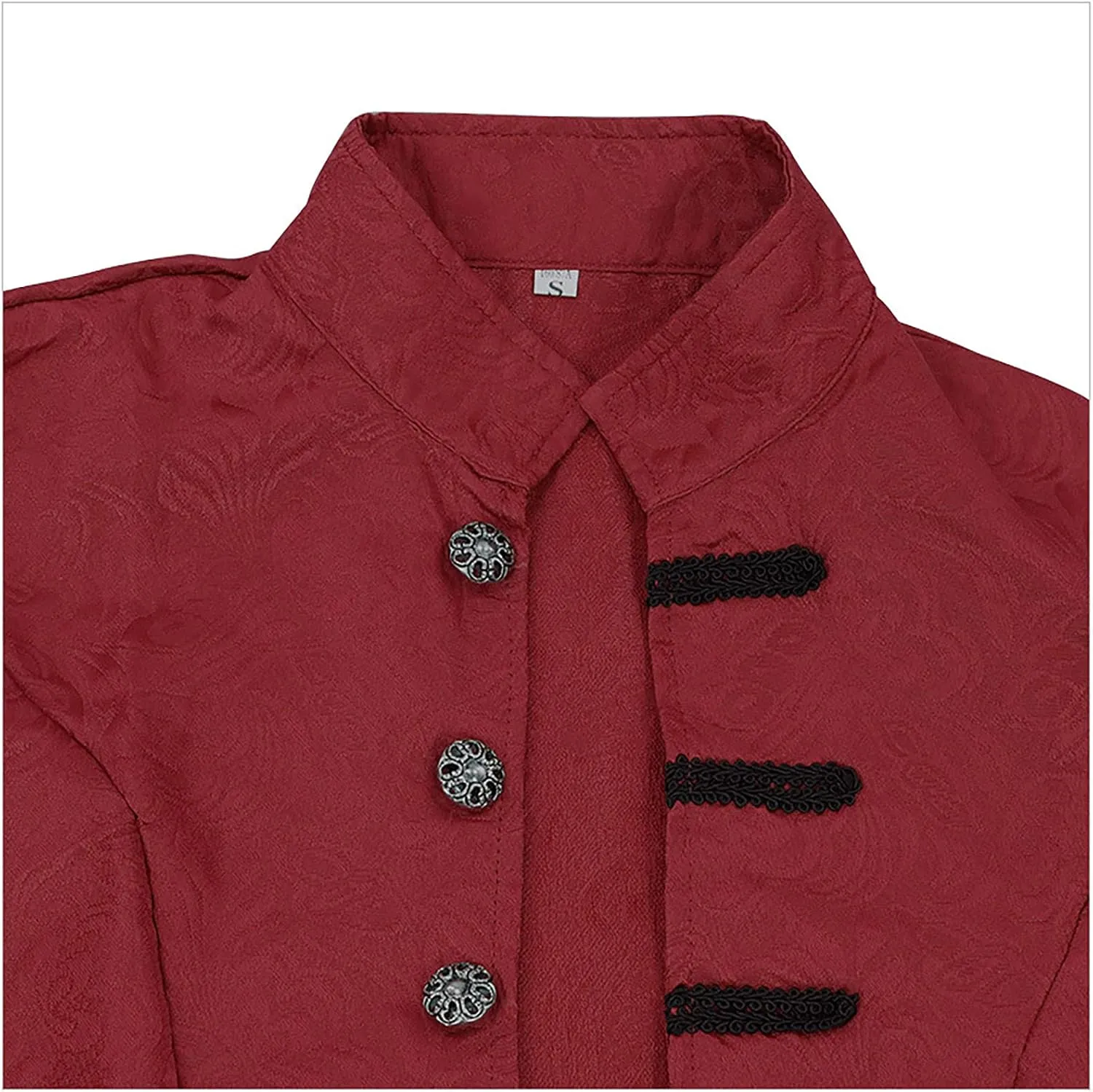 Ymosrh Mens Coats and Jackets Stylish Warm Vintage Tailcoat Jacket Overcoat Outwear Buttons Coat Coats Jackets