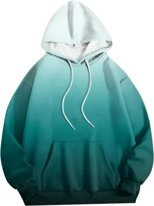 Ymosrh Men's Pullover Hoodie Casual Graphic Pullover Long Sleeve Hooded Sweatshirts For Men, S-3XL