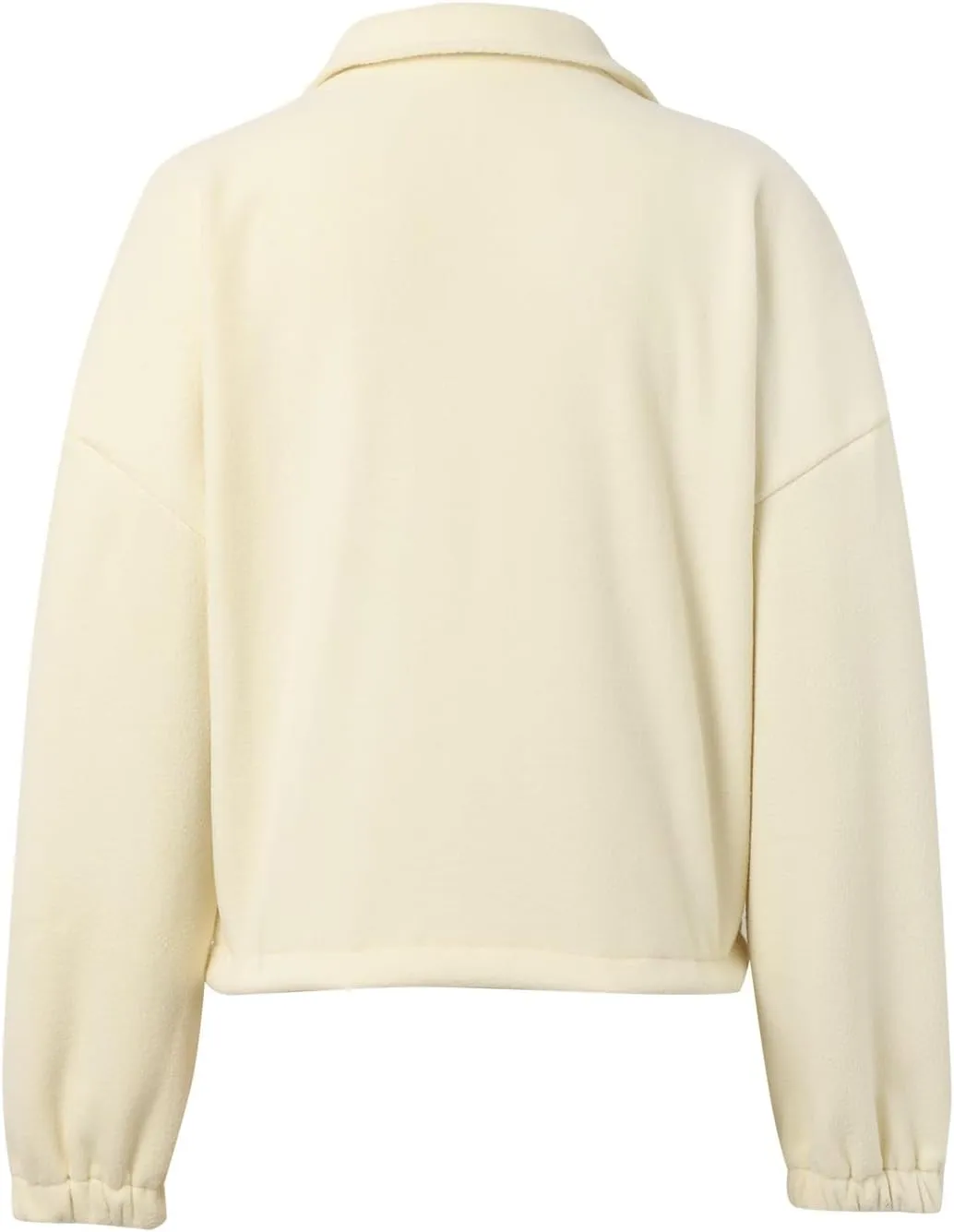 Zip Up Hoodie for Women Oversized Sweatshirt Fleece Cropped Jacket Trendy Fleece Jacket 2024